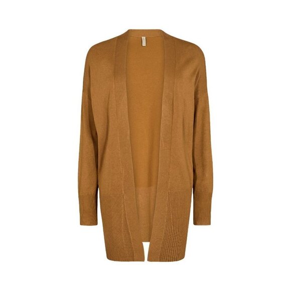 NWT SOYA CONCEPT DOLLIE 523 Golden Yellow Open Cardigan - Picture 1 of 2